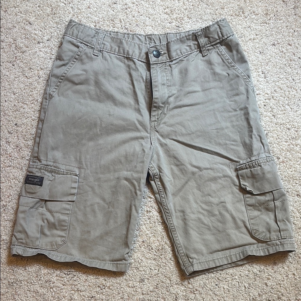 Wrangler Tan Cargo Shorts